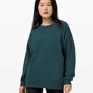 Lululemon Perfectly Oversized Crewneck Sweatshirt Women’s Submarine Teal